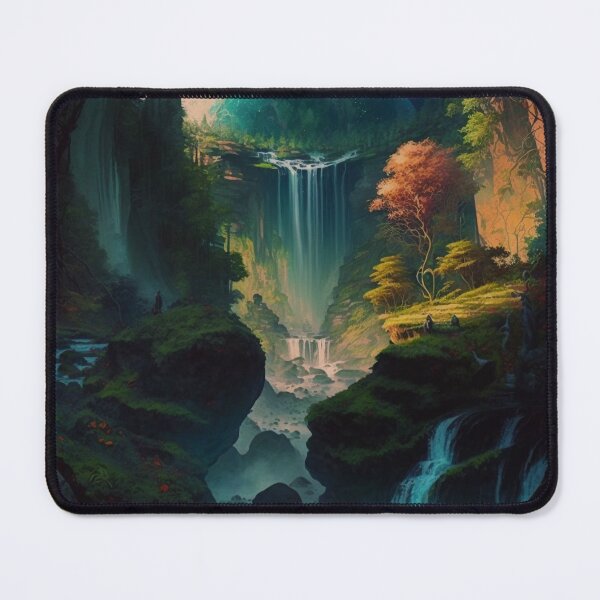 Item preview, 23 - Sacred Pools Waterfalls Inner Earth Ethereal designed and sold by StarbuckLight.