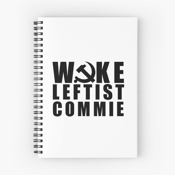 Item preview, Woke Leftist Commie (black lines) designed and sold by NickiPost.
