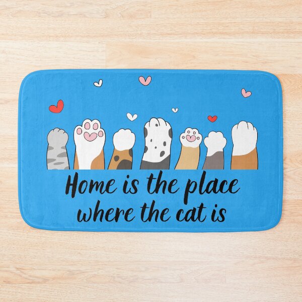 Item preview, Home Is The Place Where The Cat Is designed and sold by IntoThe-Future.