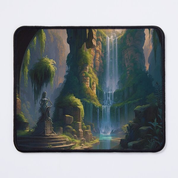 Item preview, 24 - Sacred Pools Waterfalls Inner Earth Ethereal designed and sold by StarbuckLight.