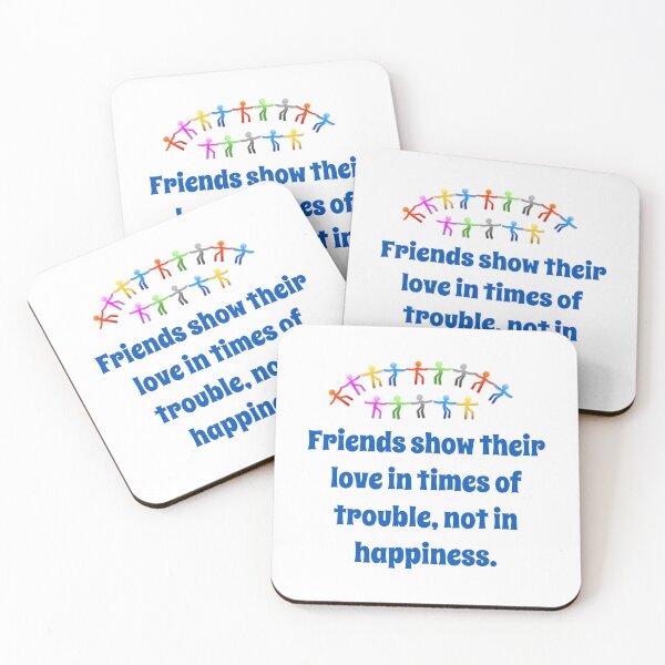 Item preview, Friends Show Their Love - Friendship Quote  designed and sold by CrankyOldDude.