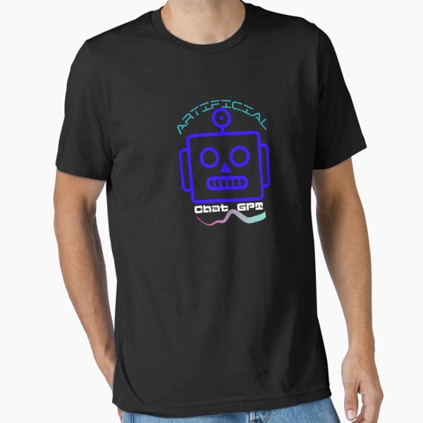 Item preview, Chat GPT Artificiel , Robot Bleu designed and sold by KoumlisArt.