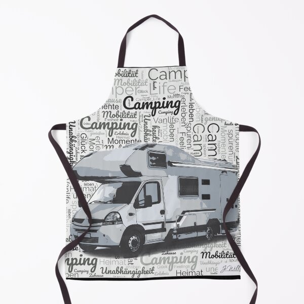 Artikelvorschau, Wohnmobil CAMPING – Wohnmobil-Lifestyle-Kunstwerk von Jo Willem ART für Wohnmobilisten, Camper, Freiheitsliebende, Liebhaber von Mobilität, Freiheit und Minimalismus entworfen und verkauft von JoWillem.