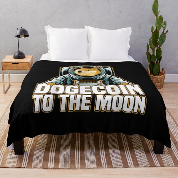 Item preview, Dog dogecoin to the moon meme designed and sold by Sovik Goswami.