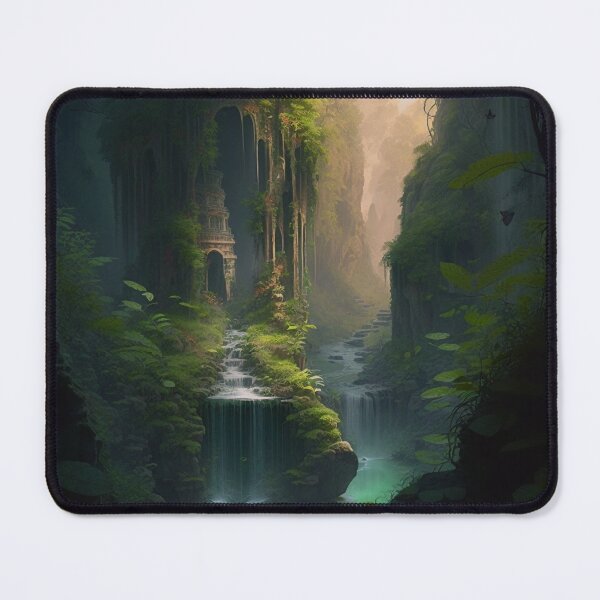 Item preview, 25 - Sacred Pools Waterfalls Inner Earth Ethereal designed and sold by StarbuckLight.