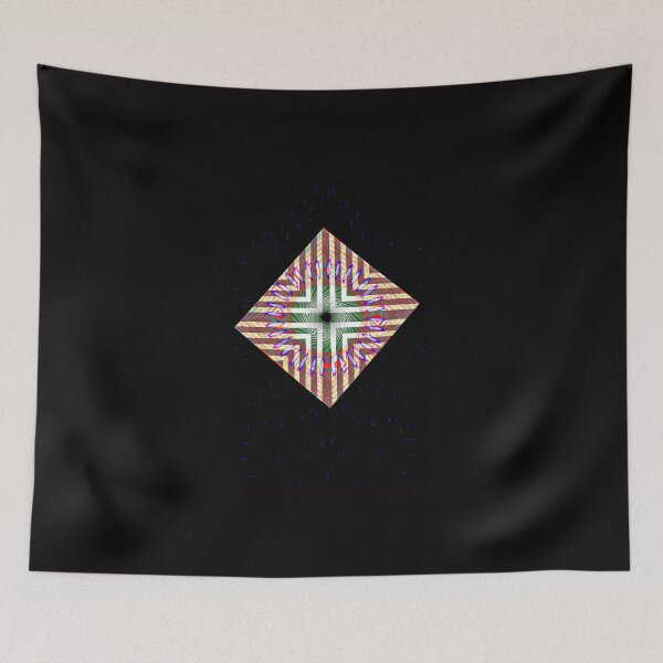 Item preview, Circle In Square Glowing Spiral Design designed and sold by PPPimp.
