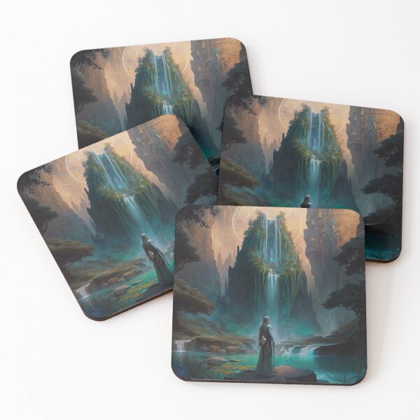 Item preview, 26 - Sacred Pools Waterfalls Inner Earth Ethereal designed and sold by StarbuckLight.