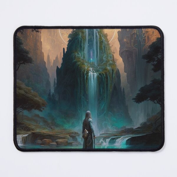 Item preview, 26 - Sacred Pools Waterfalls Inner Earth Ethereal designed and sold by StarbuckLight.