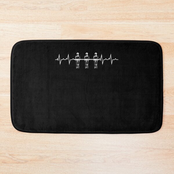 Item preview, Cool Foosball Heartbeat A Table Football Player Foosball Fan designed and sold by StrongShirts.
