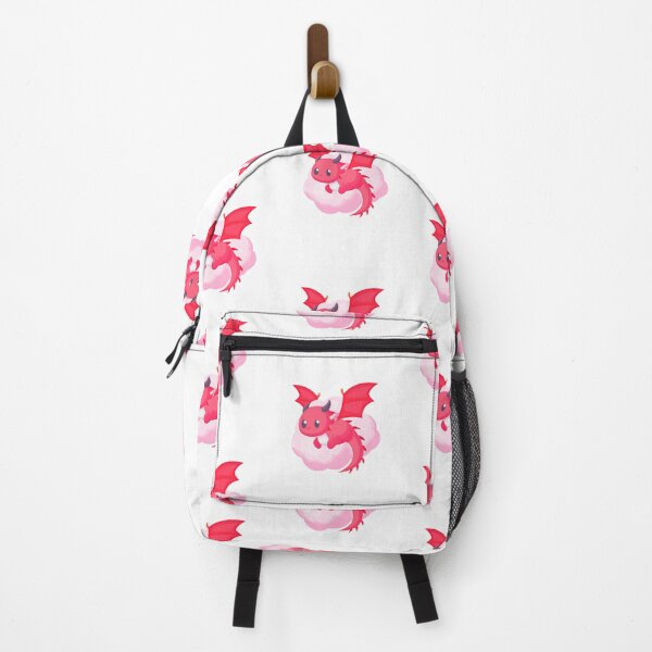Item preview, Litlle Hot Pink Dragon Sleeping on a Cloud designed and sold by HanaiPrint.