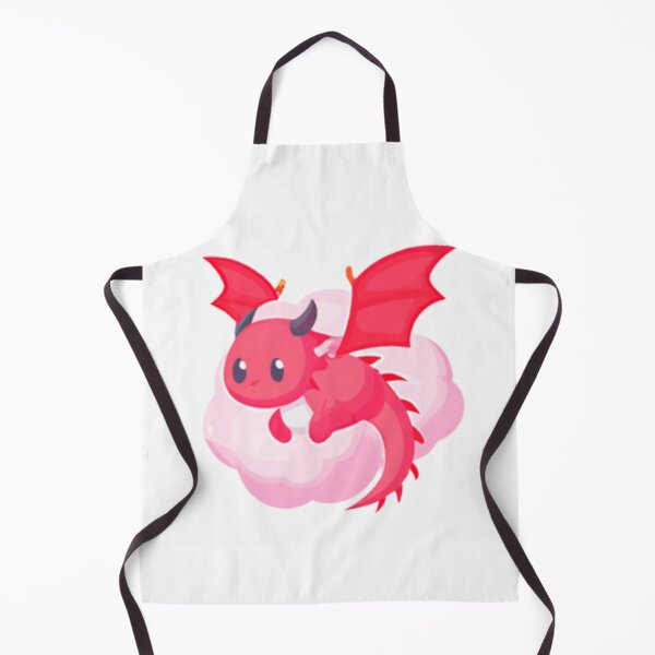 Item preview, Litlle Hot Pink Dragon Sleeping on a Cloud designed and sold by HanaiPrint.