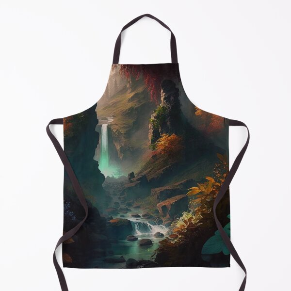 Item preview, 27 - Sacred Pools Waterfalls Inner Earth Ethereal designed and sold by StarbuckLight.