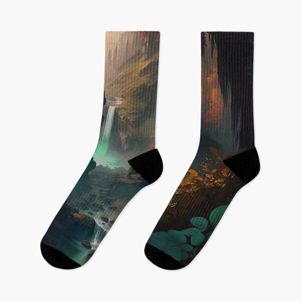 Item preview, 27 - Sacred Pools Waterfalls Inner Earth Ethereal designed and sold by StarbuckLight.