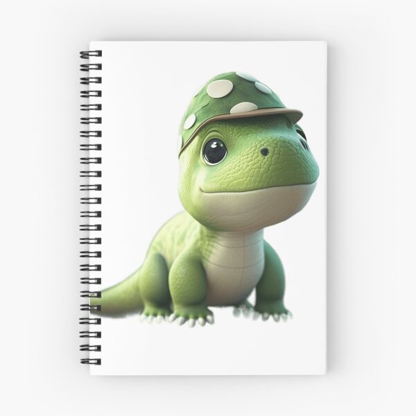 Item preview, The baby green dinosaur with a green and white cap designed and sold by bejarano21.