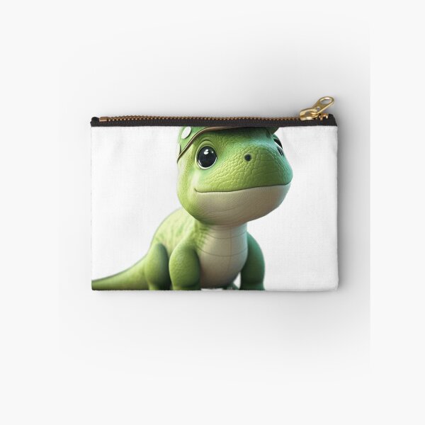 Item preview, The baby green dinosaur with a green and white cap designed and sold by bejarano21.