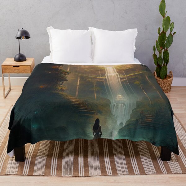 Item preview, 28 - Sacred Pools Waterfalls Inner Earth Ethereal designed and sold by StarbuckLight.
