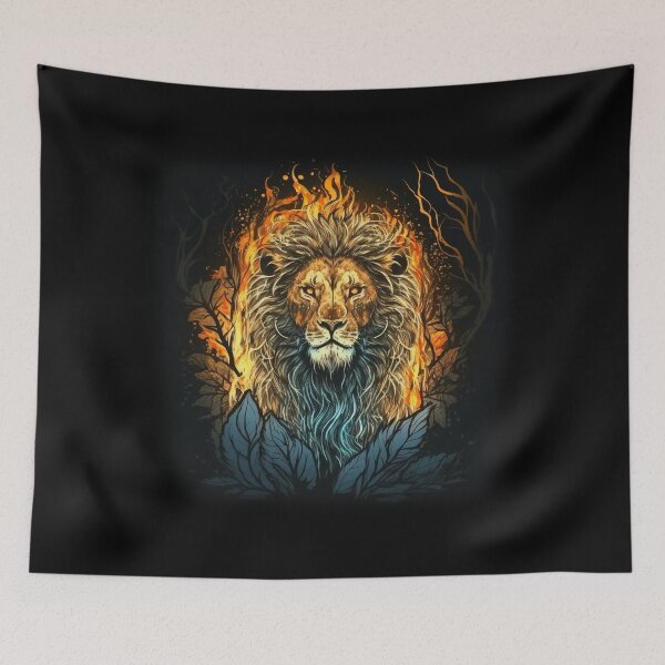 Item preview, The King's Fire - Lion's Head designed and sold by Melcu.