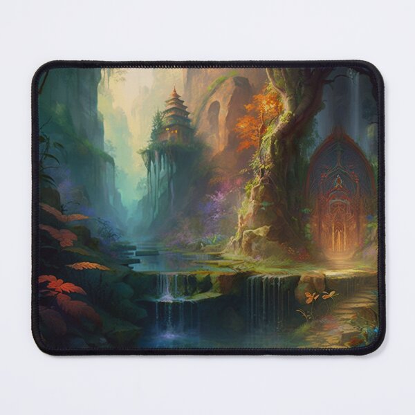 Item preview, 29 - Sacred Pools Waterfalls Inner Earth Ethereal designed and sold by StarbuckLight.