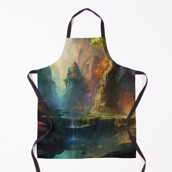 Item preview, 29 - Sacred Pools Waterfalls Inner Earth Ethereal designed and sold by StarbuckLight.