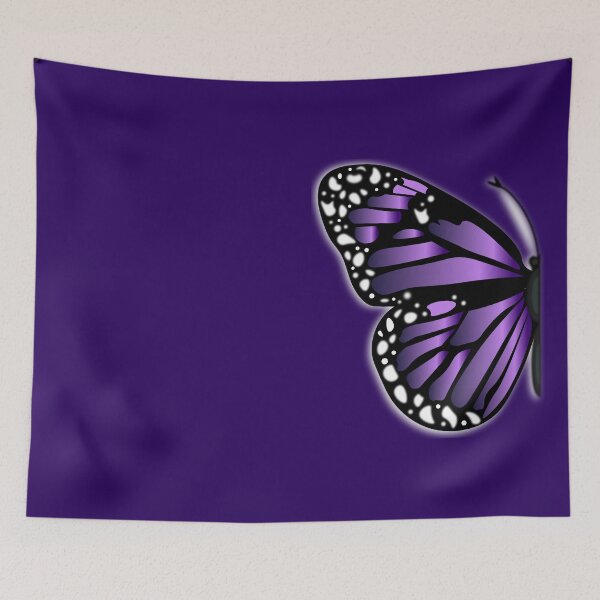 Aperçu de l'œuvre Papillon monarque violet créée et vendue par orchidgd.