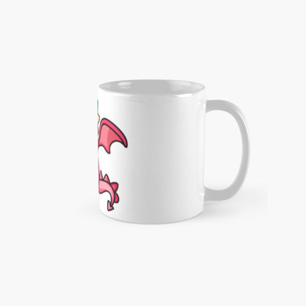 Item preview, Pink Dragon with Blue Horns designed and sold by HanaiPrint.
