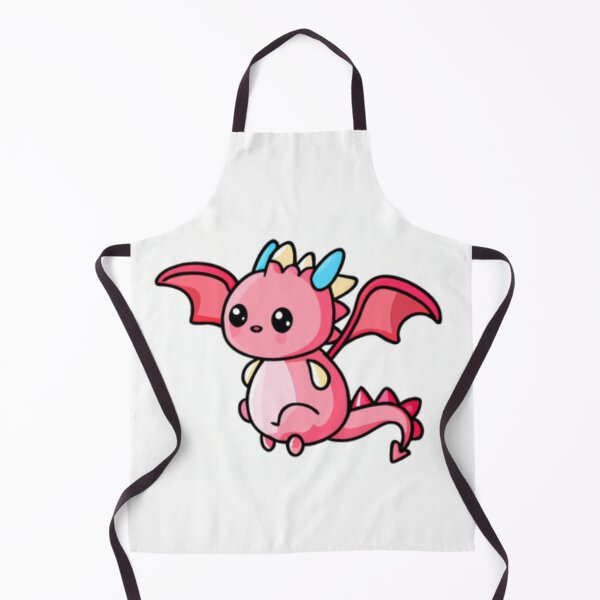 Item preview, Pink Dragon with Blue Horns designed and sold by HanaiPrint.