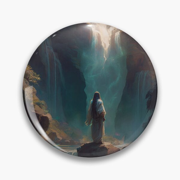 Item preview, 30 - Sacred Pools Waterfalls Inner Earth Ethereal designed and sold by StarbuckLight.