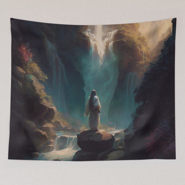 Item preview, 30 - Sacred Pools Waterfalls Inner Earth Ethereal designed and sold by StarbuckLight.