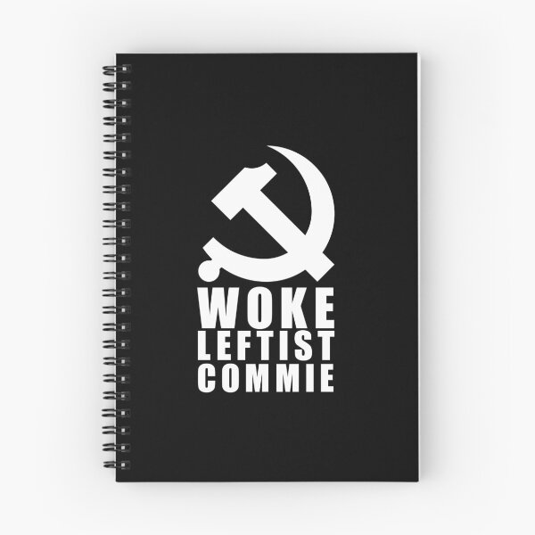 Item preview, Woke Leftist Commie (white stack) designed and sold by NickiPost.