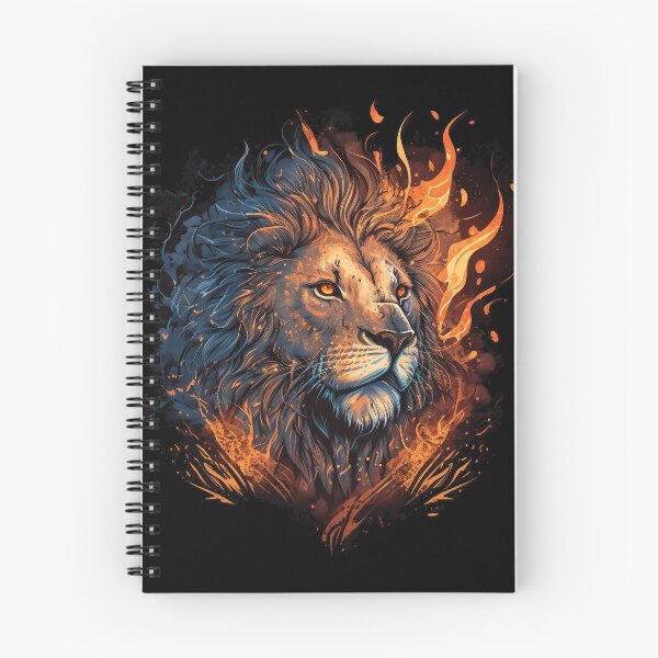 Item preview, Lion's Head - The King's Fire designed and sold by Melcu.