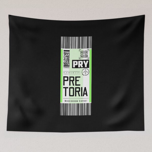 Item preview, PRETORIA PRY classic luggage tag designed and sold by LeddsoDello.