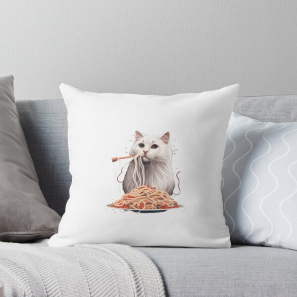 Item preview, gato comiendo espaguetis designed and sold by minimal  and.