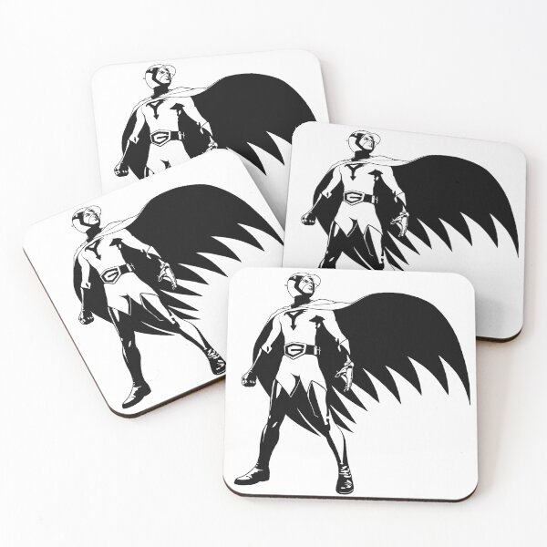 Item preview, Gatchaman Ken the Eagle Black and White Design designed and sold by Persona-.