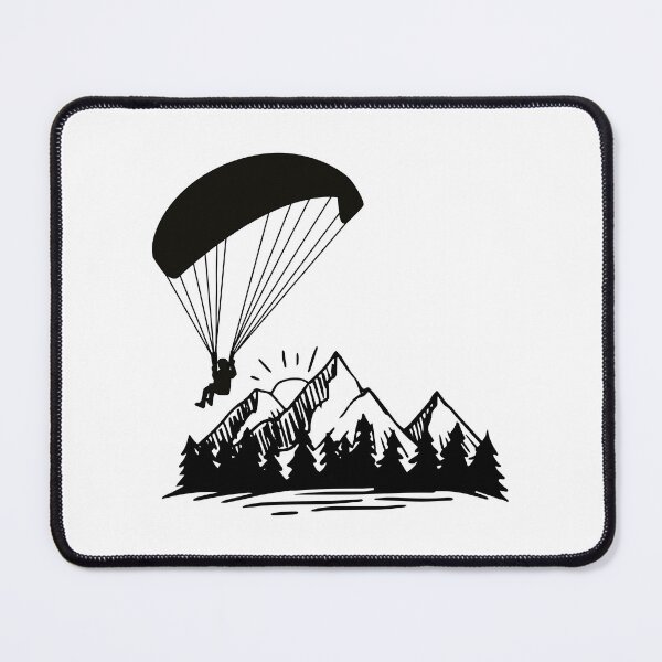 Item preview, Paragliding Mountains Gift Idea T-shirt designed and sold by Printempted.