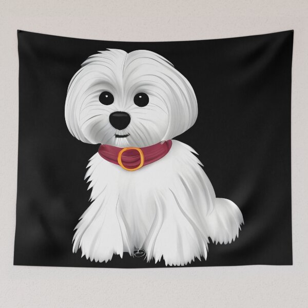 Item preview, Cute Maltese Dog designed and sold by The Love Quill.