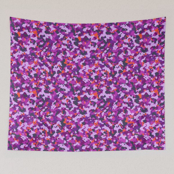 Item preview, Bright pink camo pattern designed and sold by PRINYOS.