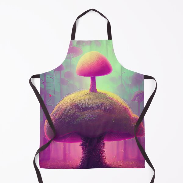 Aperçu de l'œuvre Conception esthétique de champignons mystiques éthérés - Dreamlike Fungi Q créée et vendue par DonutShirts.
