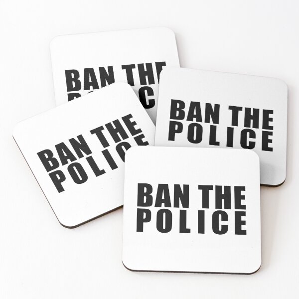 Item preview,  BAN THE POLICE (in black) designed and sold by NickiPost.
