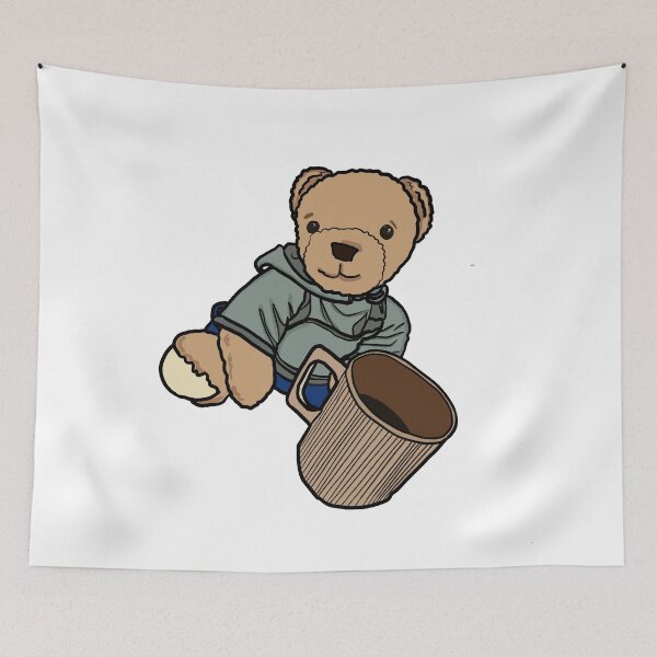 Item preview, Roy with Hot Chocolate designed and sold by klumsystudio.