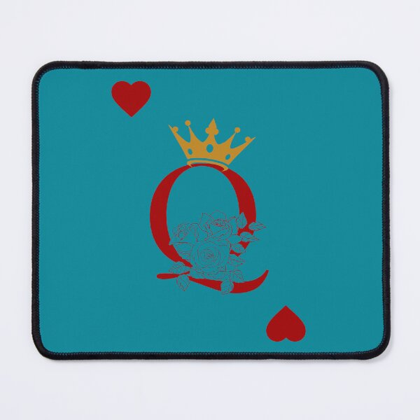 Item preview, The Queen of Hearts - Crown Initial Q for the Queen of hearts, based on playing card designed and sold by Silva-Sol.