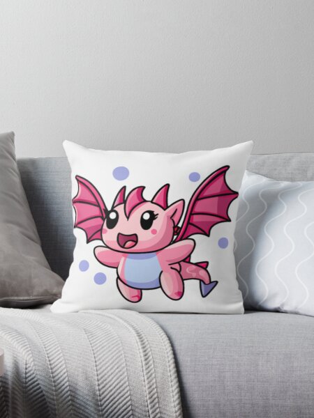 Item preview, Little Pink Dragon with Hot Pink Wings designed and sold by HanaiPrint.