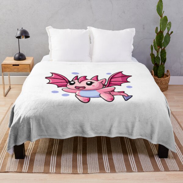Item preview, Little Pink Dragon with Hot Pink Wings designed and sold by HanaiPrint.