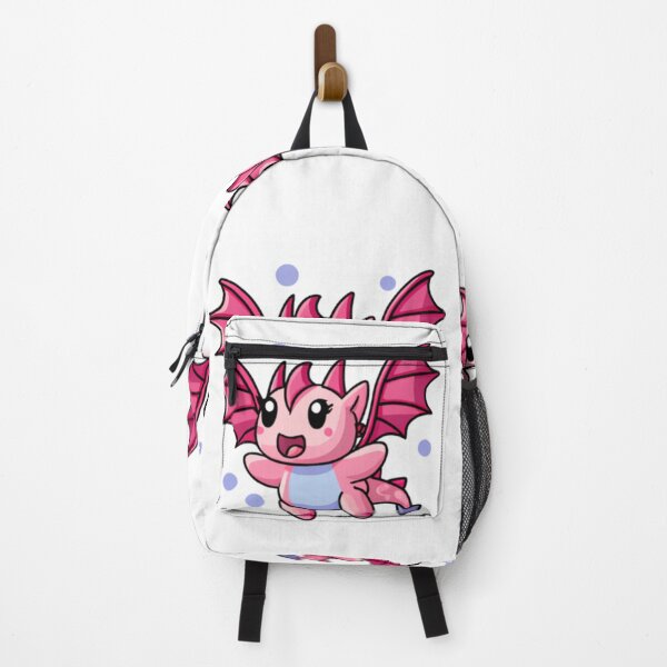 Item preview, Little Pink Dragon with Hot Pink Wings designed and sold by HanaiPrint.