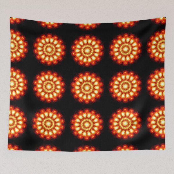 Artikelvorschau, Ominous Red Kaleidoscope pattern (Seamless) 30 entworfen und verkauft von Swabcraft.