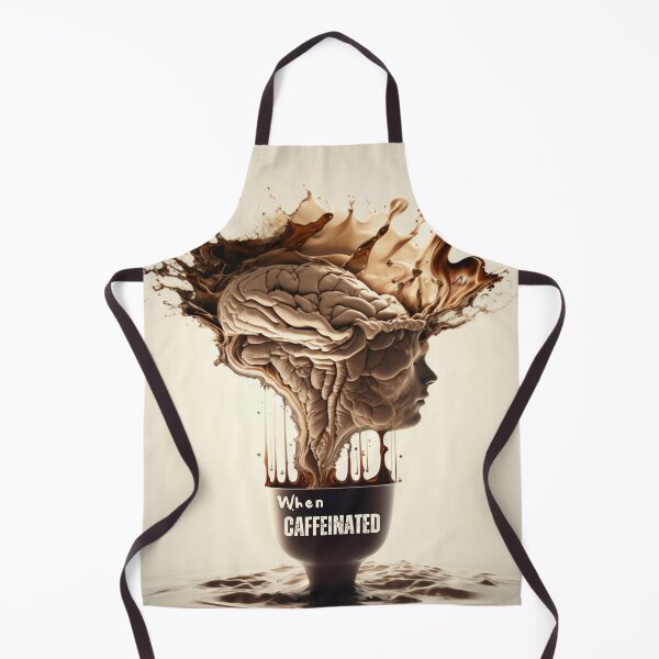 Item preview, When our Mind is caffeinated Art designed and sold by Cute-Jory-Store.