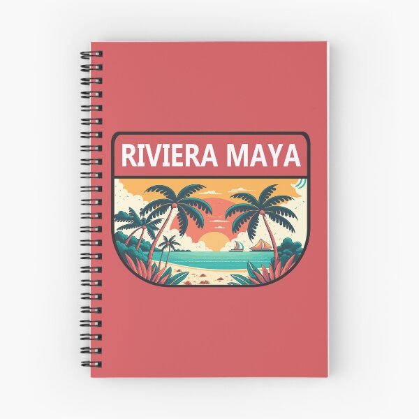 Item preview, Riviera Maya Retro Emblem designed and sold by KrisSidDesigns.