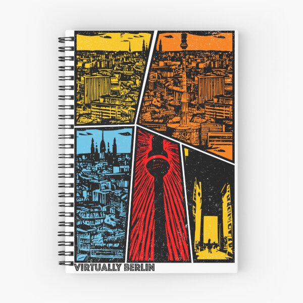 Item preview, Berlin Cityscape, Comic Book Style (Colour Version) designed and sold by Roger-C.