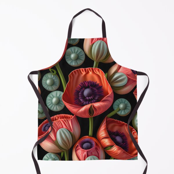 Item preview, Poppy flower pattern large designed and sold by dzineNJ.