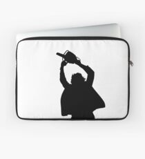 Chainsaw massacre silhouette Laptop Sleeve