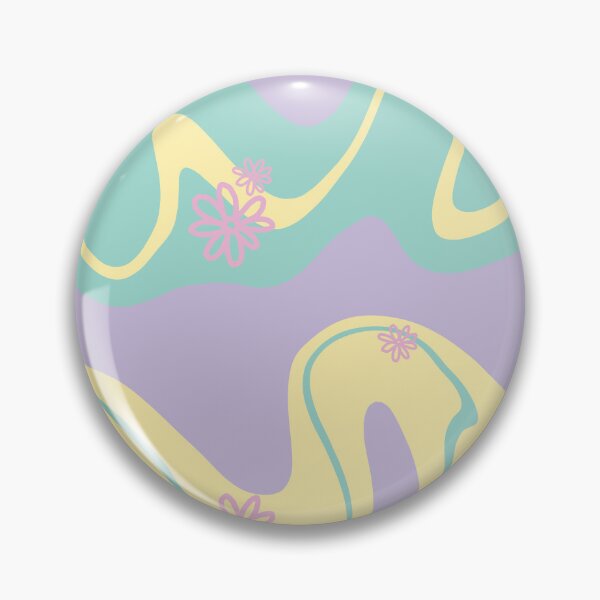 Item preview, Daisy Groove - Pastel Pink, Yellow, Purple and Green  designed and sold by LAEC-Shop.